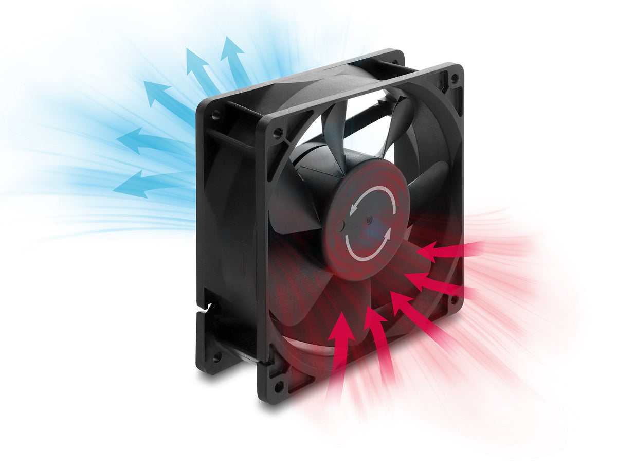 מאוורר קירור 110-220V EC מבית Delock גרמניה