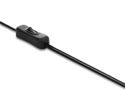 כבל ה-DC 5.5x2.1 למאוורר כולל המפסק המובנה מבית Delock גרמניה