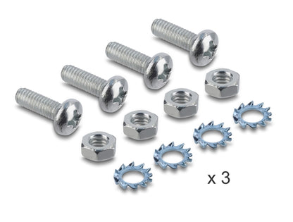 מסנן מאוורר Delock IP54 עם מסגרת פלסטיק | מידות 418×180×46 מ"מ | צבע לבן