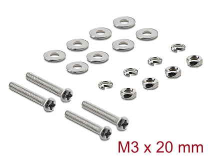 ברגי מאוורר M3 מבית Delock גרמניה