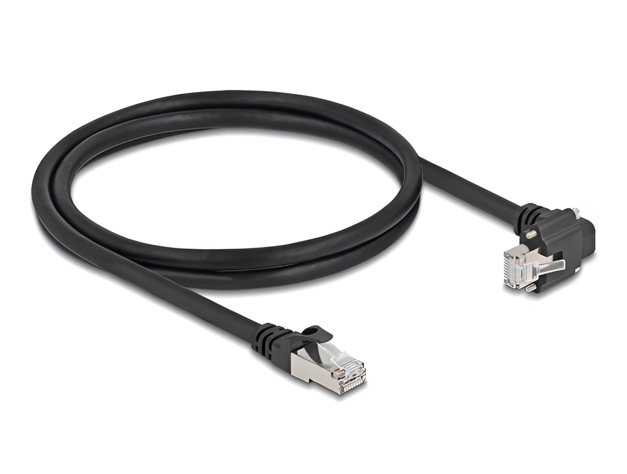 כבל רשת RJ45 Cat.6 מבית Delock גרמניה מיועד לחיבור מצלמות תעשייתיות