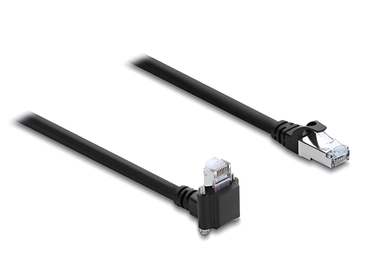 כבל רשת RJ45 Cat.6 מבית Delock גרמניה מיועד לחיבור מצלמות תעשייתיות