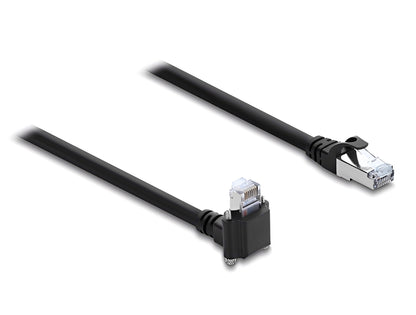 כבל רשת RJ45 Cat.6 מבית Delock גרמניה מיועד לחיבור מצלמות תעשייתיות