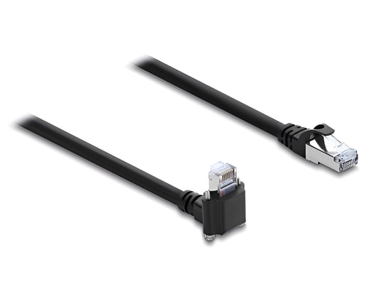 כבל רשת RJ45 Cat.6 מבית Delock גרמניה מיועד לחיבור מצלמות תעשייתיות