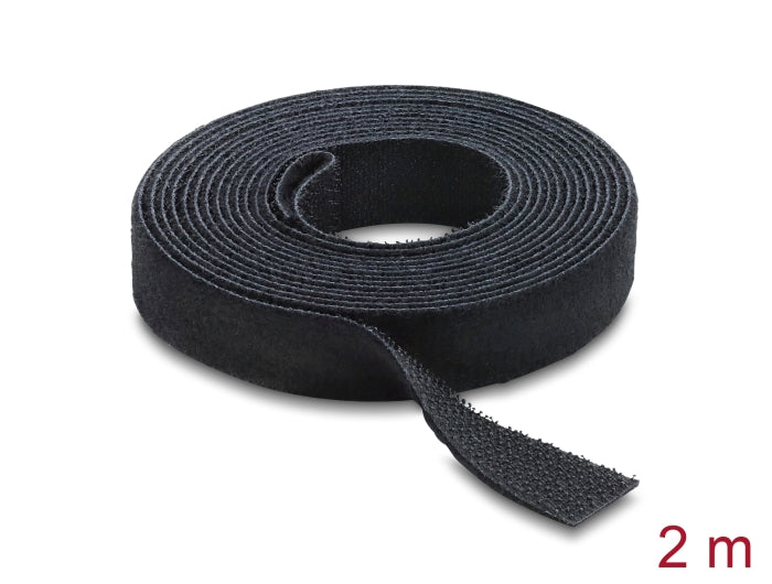 סרט הצמדן (Hook-and-loop / סקוץ') מבית Delock גרמניה הוא פתרון ורסטילי במיוחד לארגון, אבטחה וחיבור