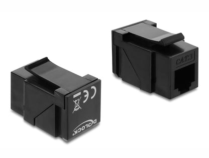 מתאם Keystone RJ14 Cat.3 מבית Delock גרמניה המיועד לאפשר גמישות מרבית בניהול תשתיות טלפוניה ותקשורת