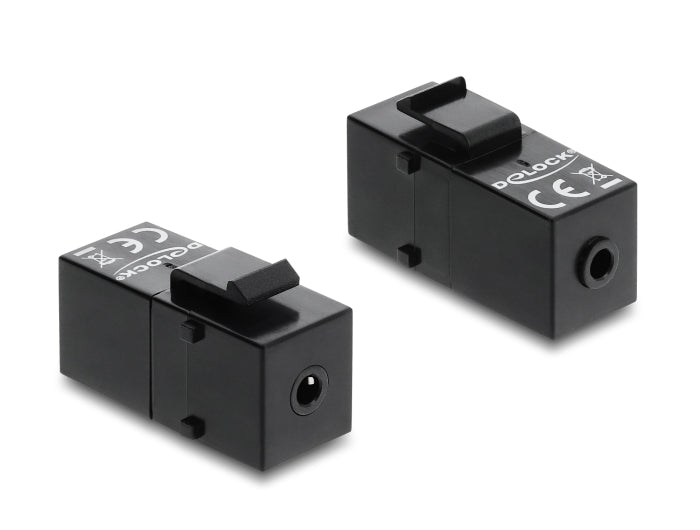 מתאם קיסטון Pl 3.5 מבית Delock גרמניה לחיבור כבלי סטריאו