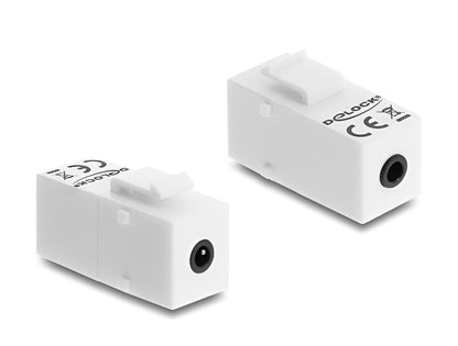 מתאם קיסטון Pl 3.5 מבית Delock גרמניה לחיבור כבלי סטריאו