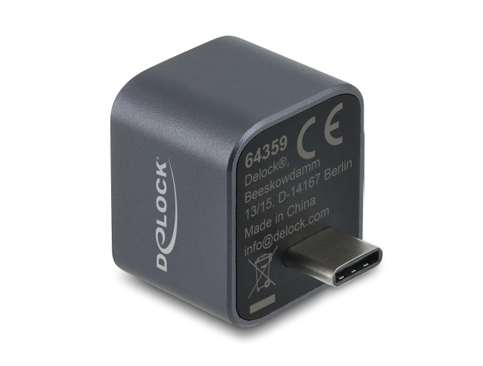 מפצל USB-C 10Gbpsקומפקטי במיוחד מבית Delock גרמניה