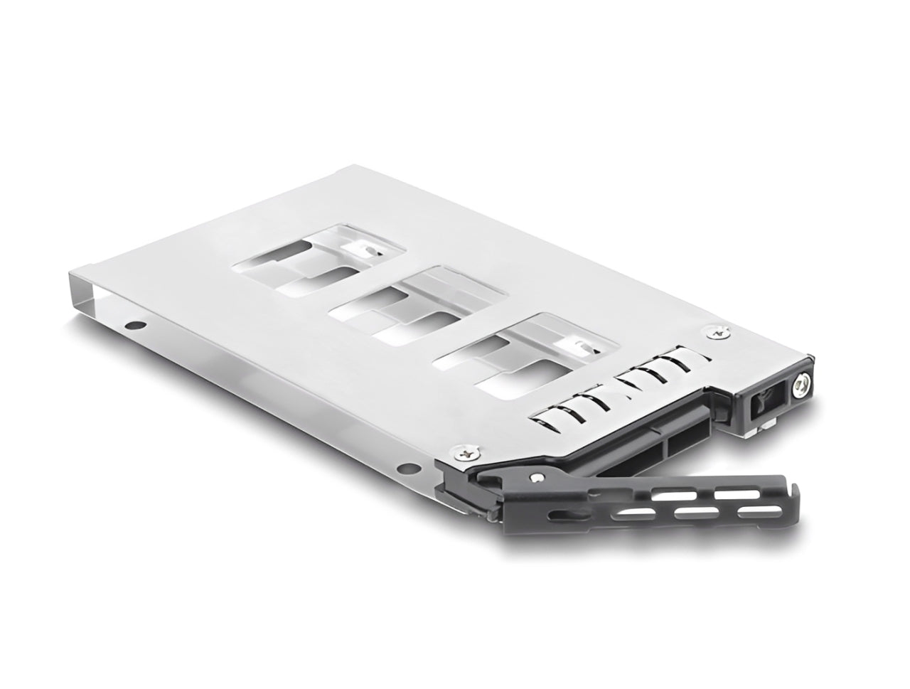 מגש פנימי נשלף לכונני 2.5″SATA/SAS HDD/SSD מבית Delock גרמניה עבור מארז Delock