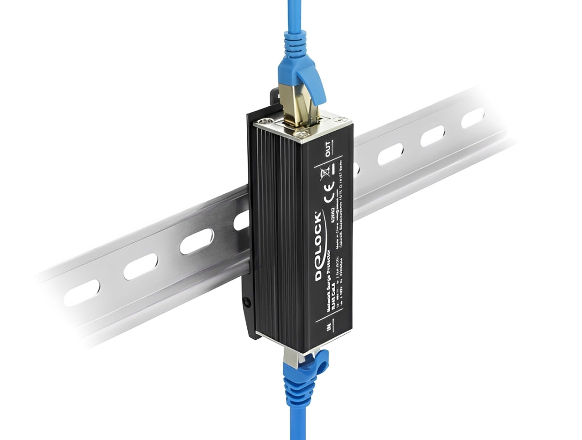 מגן ברקים ה-RJ45 מבית DELOCK גרמניה