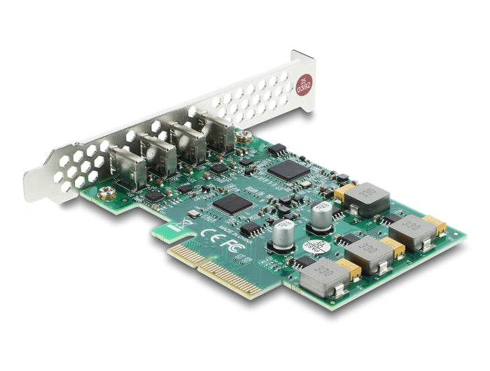 כרטיס PCIe x4 מבית Delock גרמניה