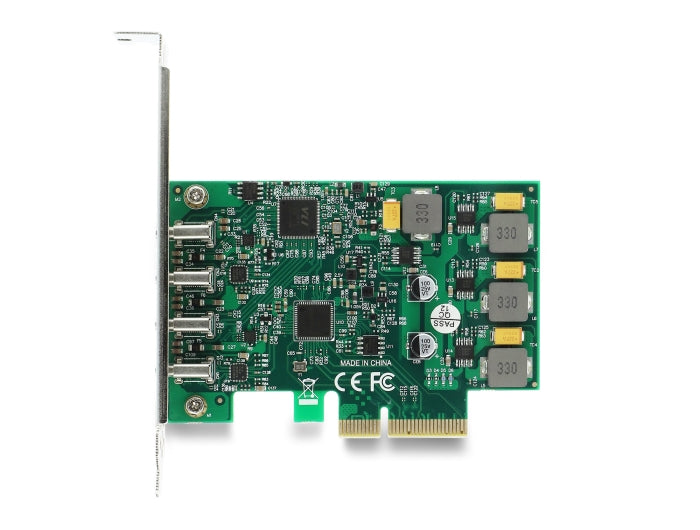 כרטיס PCIe x4 מבית Delock גרמניה