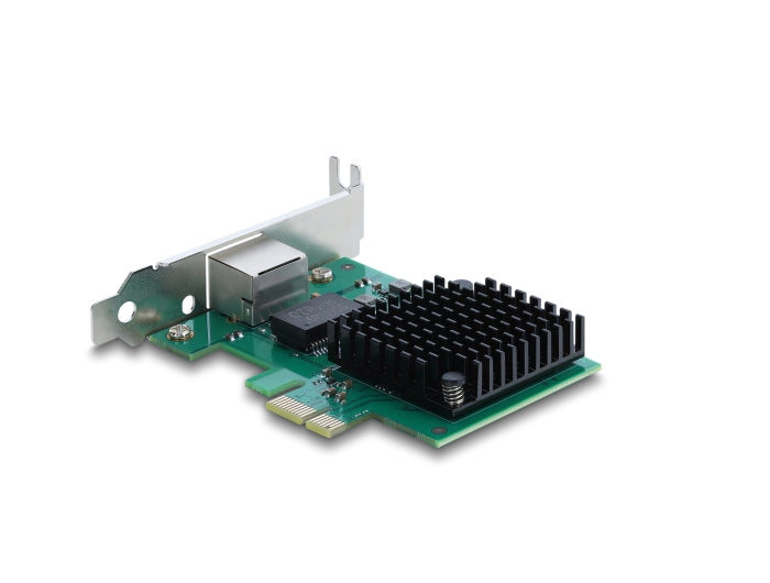 כרטיס רשת PCI Express מבית Delock גרמניה מציע יציאת RJ45 רשת 1 עם קצב העברת נתונים של עד 10Gbps