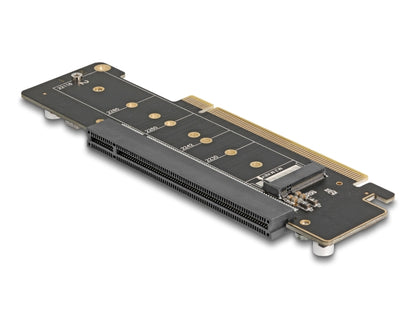מתאם רייזר זה מבית Delock גרמניה משמש כהרחבה לחריץ PCIe x16