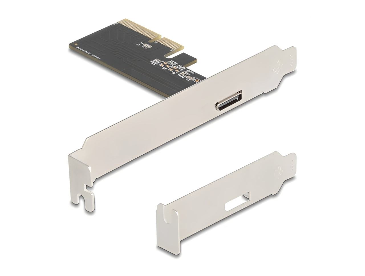 כרטיס PCI Express x4 מבית Delock גרמניה המיועד להוסיף למחשב ממשק OCuLink (SFF-8612)