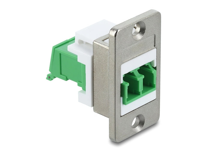 מתאם זה עם תושבת לפאנל מבית DELOCK גרמניה מיועד להארכת סיבים אופטיים סינגל-מוד ומאפשר חיבור נוח בין שני כבלים קיימים