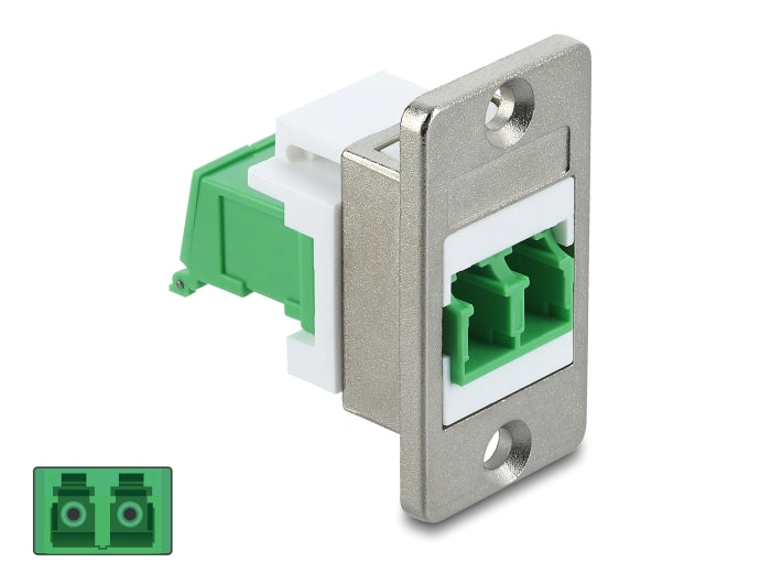 מתאם זה עם תושבת לפאנל מבית DELOCK גרמניה מיועד להארכת סיבים אופטיים סינגל-מוד ומאפשר חיבור נוח בין שני כבלים קיימים