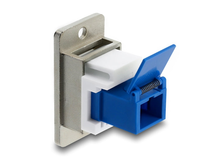 מתאם זה עם תושבת לפאנל מבית DELOCK גרמניה מיועד להארכת סיבים אופטיים סינגל-מוד ומאפשר חיבור נוח בין שני כבלים קיימים