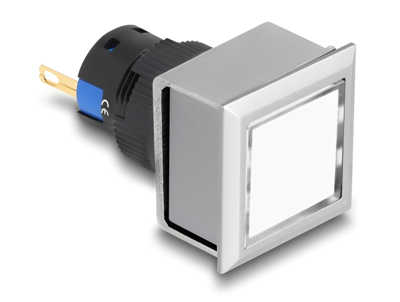 נורית חיווי מבית Delock גרמניה אידאלית להתקנה בלוחות בקרה, למשל בתחומי התעשייה, הבקרה או טכנולוגיות הוויסות