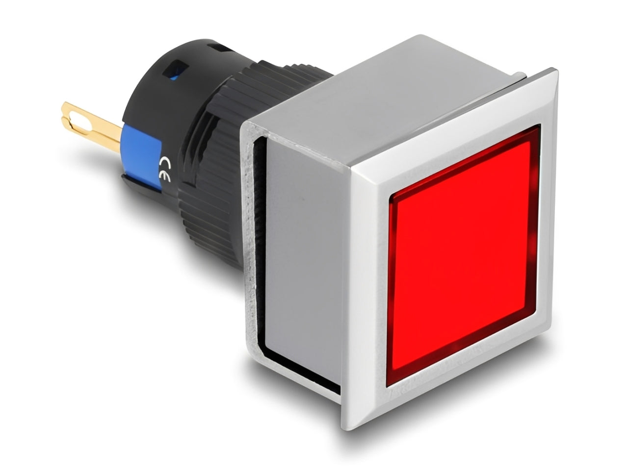 נורית חיווי מבית Delock גרמניה אידאלית להתקנה בלוחות בקרה, למשל בתחומי התעשייה, הבקרה או טכנולוגיות הוויסות