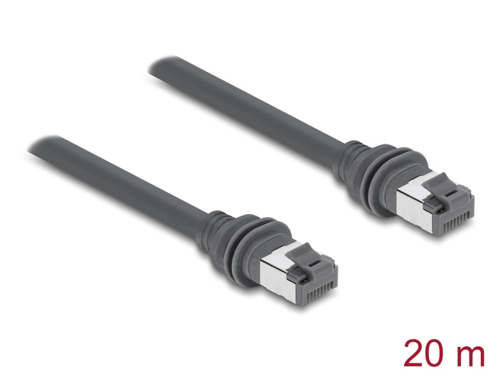 כבל רשת הייעודי Cat.6 מבית Delock גרמניה המתוכנן במיוחד עבור מערכות האינטרנט הלווייני Starlink Gen3 (דור 3) וציוד תשתית תואם