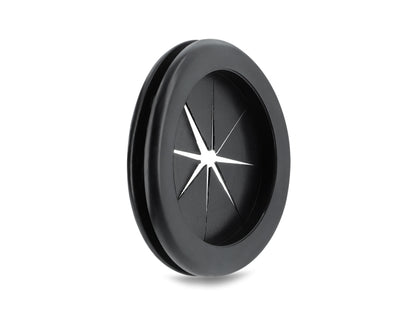 תושבות כבלים עגולות מבית DELOCK גרמניה מבטיחות ניתוב כבלים מסודר