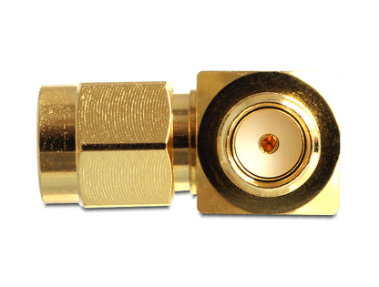 מתאם מבית Delock גרמניה הוא מפצל (Splitter) בתצורת T-Shape, המיועד לפיצול אות RF או לחיבור של שני מקורות/אנטנות לנקודה אחת