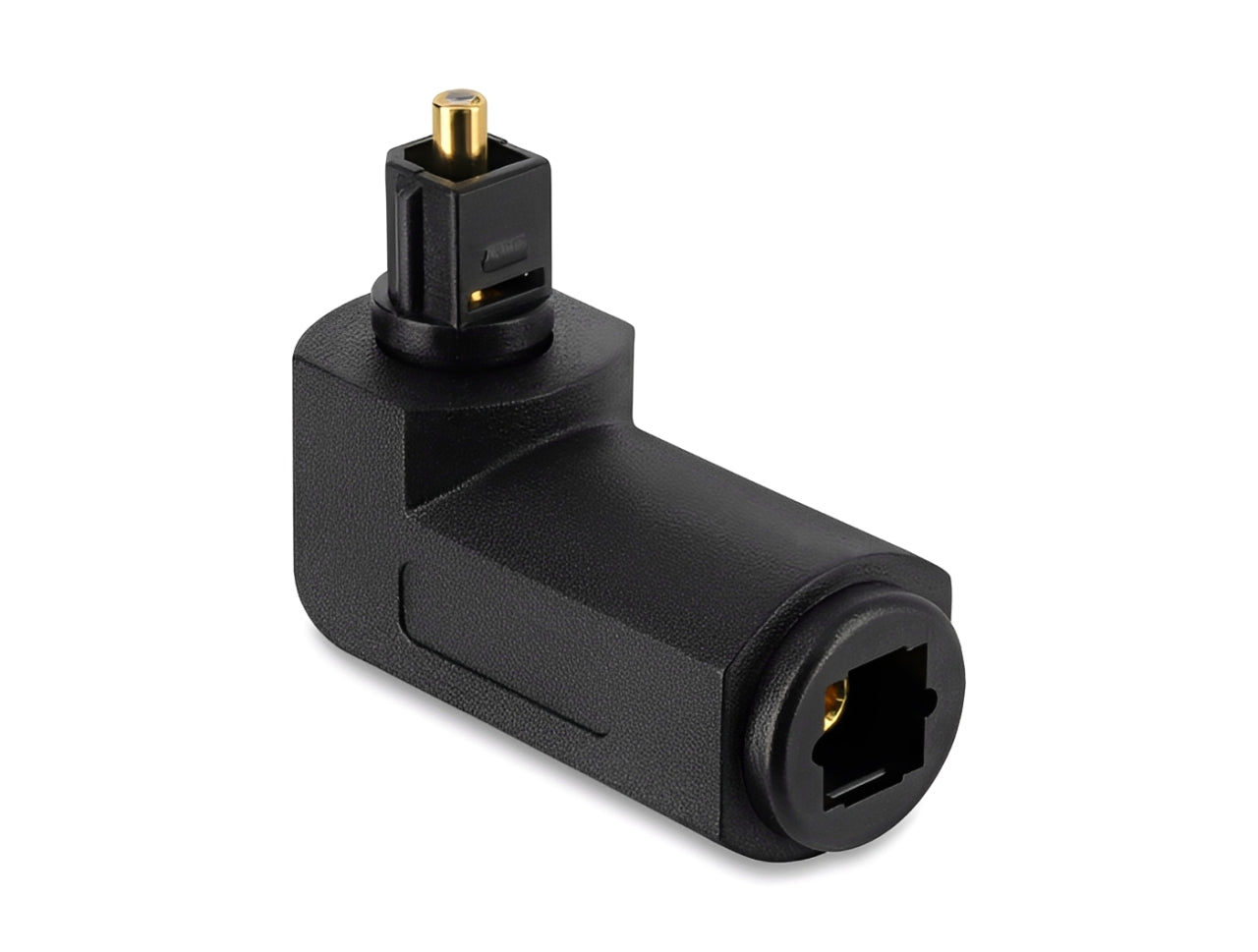 מתאם TOSLINK הזוויתי והמסתובב (90°/360°) מבית Delock גרמניה