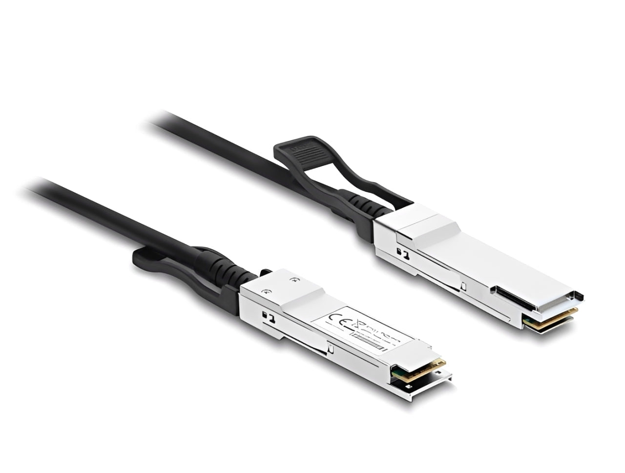 כבל Twinax (DAC - Direct Attach Copper) מבית Delock גרמניה בתקן האקסטרים QSFP28