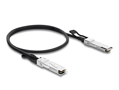כבל Twinax (DAC - Direct Attach Copper) מבית Delock גרמניה בתקן המתקדם +QSFP