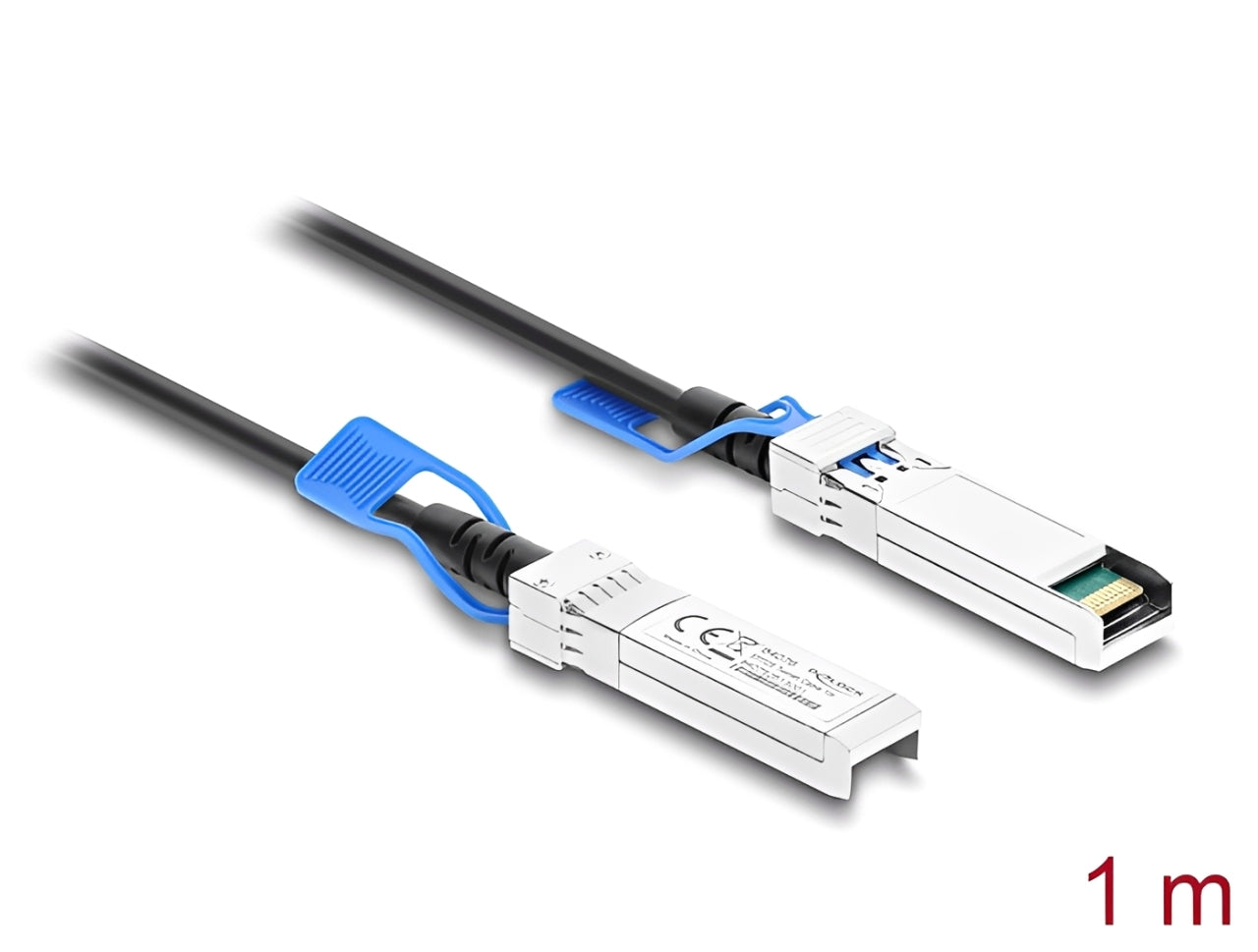 כבל Twinax (DAC - Direct Attach Copper) מבית Delock גרמניה בתקן המתקדם SFP28