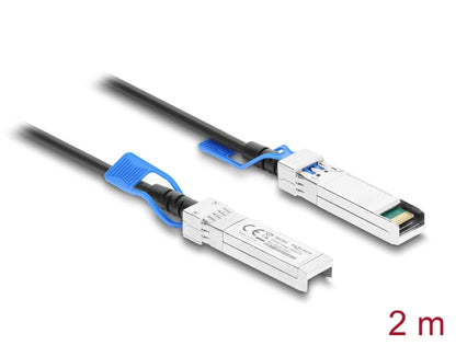 כבל Twinax (DAC - Direct Attach Copper) מבית Delock גרמניה בתקן המתקדם SFP28