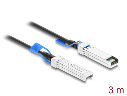 כבל Twinax (DAC - Direct Attach Copper) מבית Delock גרמניה בתקן המתקדם SFP28