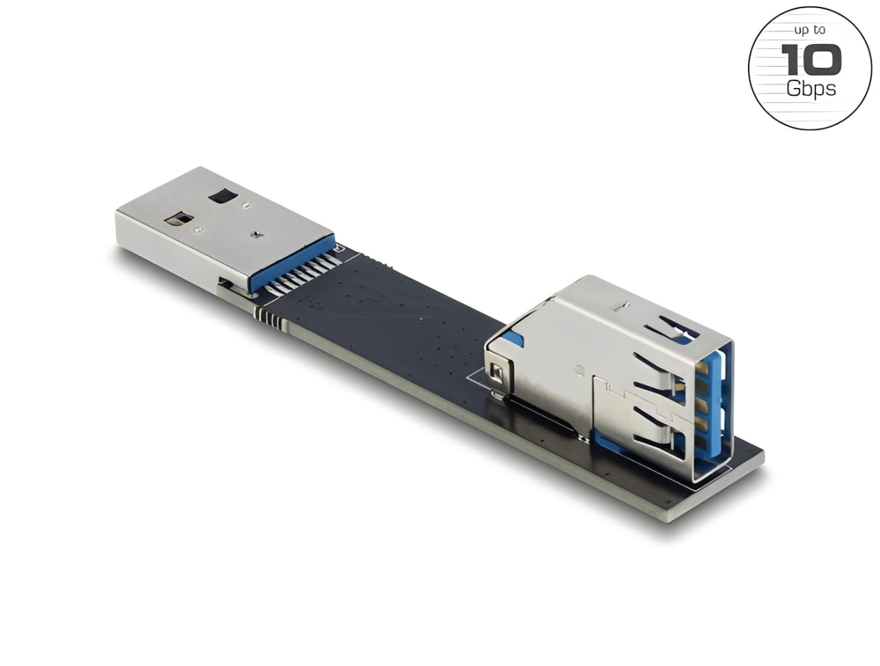מתאם USB 10Gbps מבית DELOCK גרמניה מיועד לחיבור התקנים עם חיבור USB Type-A