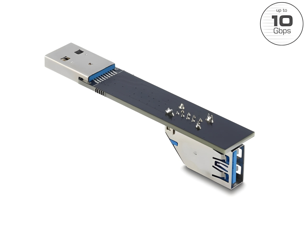 מתאם USB 10Gbps מבית DELOCK גרמניה מיועד לחיבור התקנים עם חיבור USB Type-A