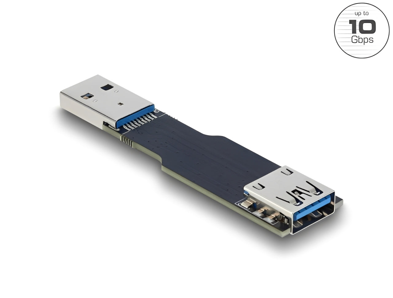 מתאם USB 10Gbps מבית DELOCK גרמניה מיועד לחיבור התקנים עם חיבור USB Type-A
