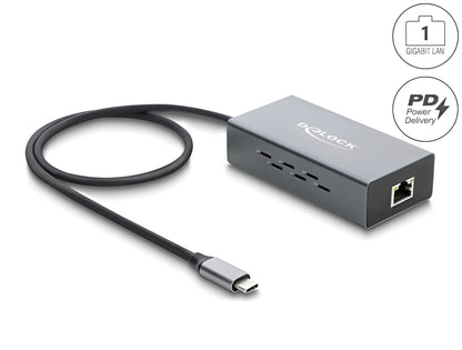 מתאם רשת USB-C מבית Delock גרמניה