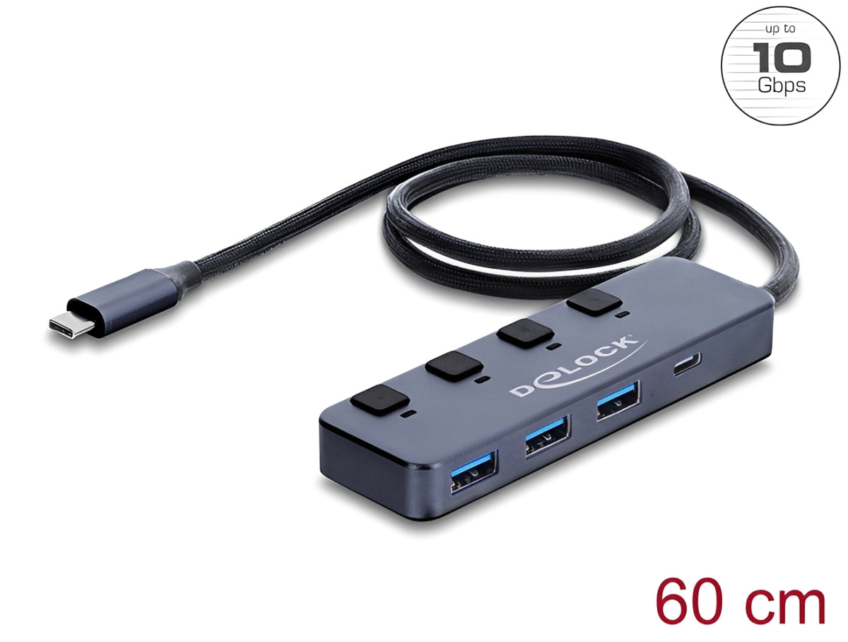 רכזת USB 10Gbps האיכותית מבית Delock גרמניה