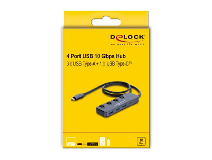 רכזת USB 10Gbps האיכותית מבית Delock גרמניה