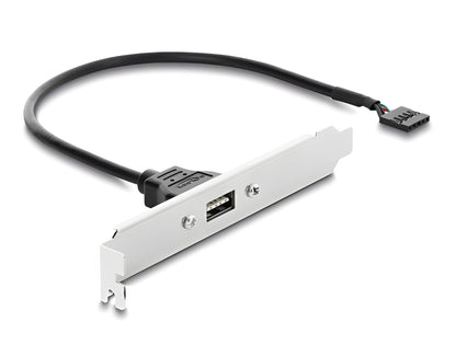 לוחית קצה USB 2.0 מבית DELOCK גרמניה
