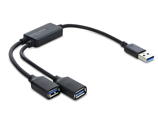 רכזת USB 5Gbps האיכותית מבית Delock גרמניה