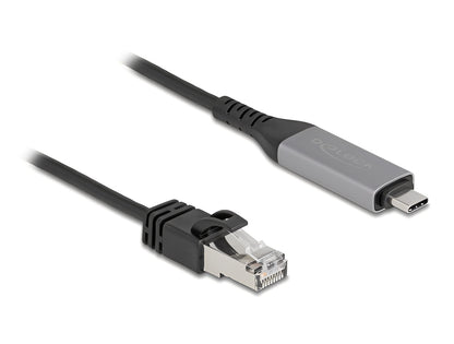 מתאם זה מבית Delock גרמניה מאפשר להוסיף למחשב אישי או נייד ממשק רשת יציב ומהיר עם מהירות שידור של עד 1 גיגה-ביט לשנייה דרך חיבור USB-C