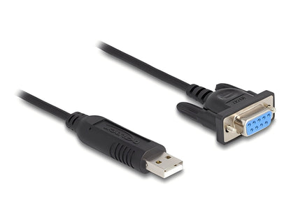 ממיר זה מבית DELOCK גרמניה מאפשר חיבור של התקנים טוריים (Serial) כגון מדפסות, מכשירי מדידה, בקרי שליטה