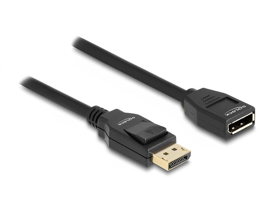 כבל DisplayPort 1.2 4K מבית Delock גרמניה מספק חיבור יציב ואיכותי בין מחשבים, מסכים, מקרנים או טלוויזיות