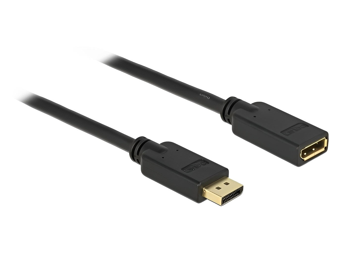 כבל DisplayPort 1.2 4K מבית Delock גרמניה מספק חיבור יציב ואיכותי בין מחשבים, מסכים, מקרנים או טלוויזיות