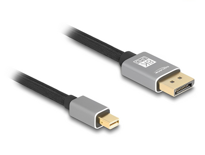 כבל DisplayPort 1.4 8K מבית Delock גרמניה מספק חיבור יציב ואיכותי בין מחשבים, מסכים, מקרנים או טלוויזיות