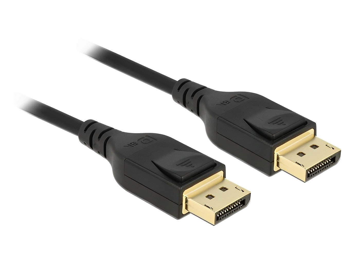 כבל DisplayPort 1.4 8K Certified מבית Delock גרמניה מספק חיבור יציב ואיכותי בין מחשבים, מסכים, מקרנים או טלוויזיות