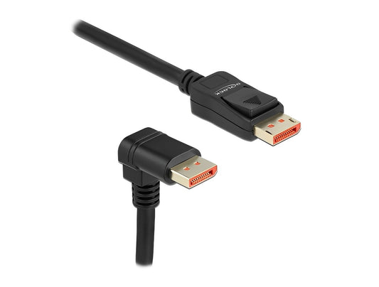 כבל DisplayPort 1.4 8K מבית Delock גרמניה מספק חיבור יציב ואיכותי בין מחשבים, מסכים, מקרנים או טלוויזיות