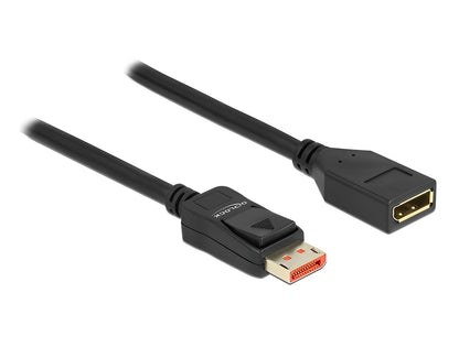 כבל DisplayPort 1.4 8K מבית Delock גרמניה מספק חיבור יציב ואיכותי בין מחשבים, מסכים, מקרנים או טלוויזיות